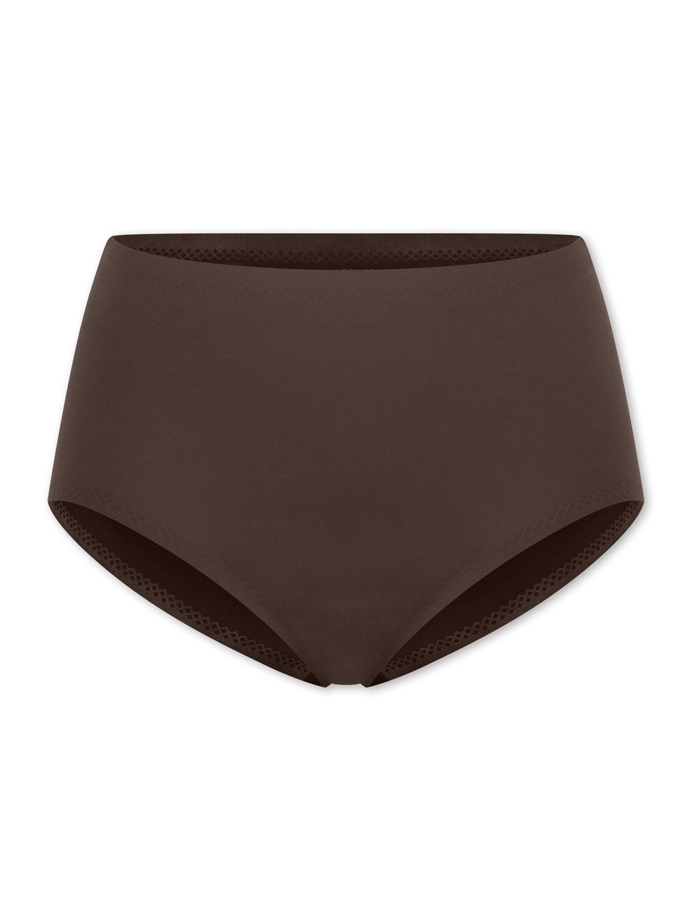 SCHIESSER Slip ' Invisible Soft ' in Braun: Vorderseite