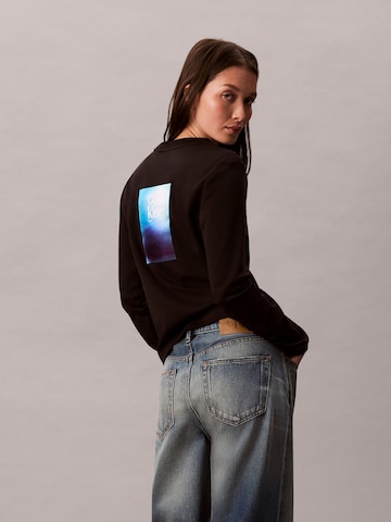 Calvin Klein Jeans Koszulka w kolorze czarny: przód