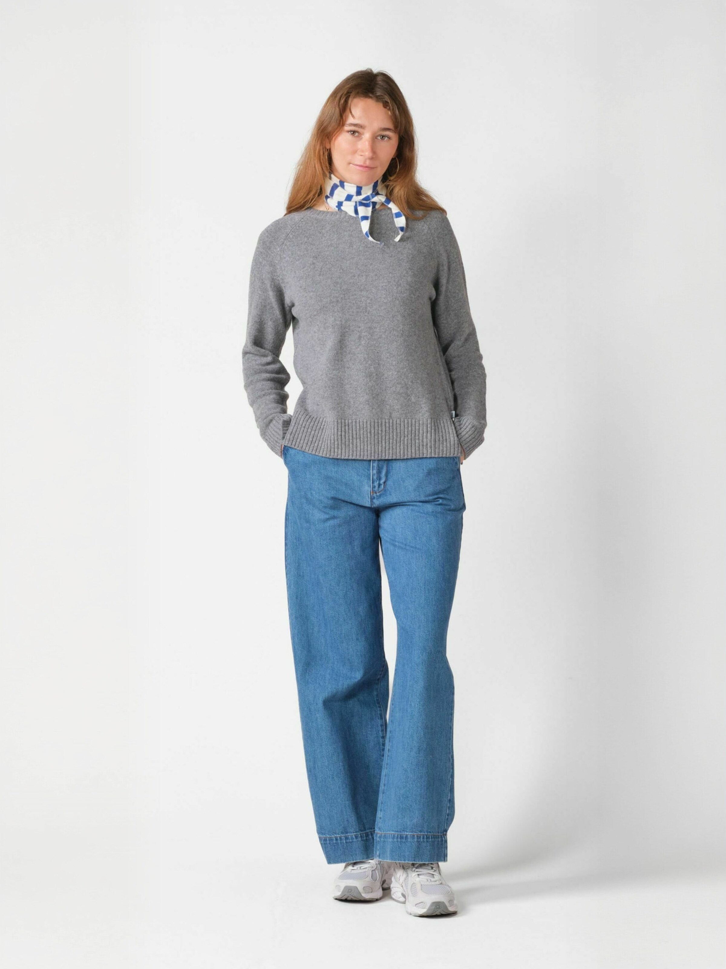 Klitmøller Collective Sjaal ' Mateo ' in Blauw