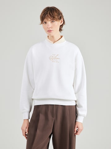 Calvin Klein Jeans Tréning póló - fehér: elől