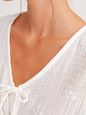 Camicia da donna di MixRay in bianco