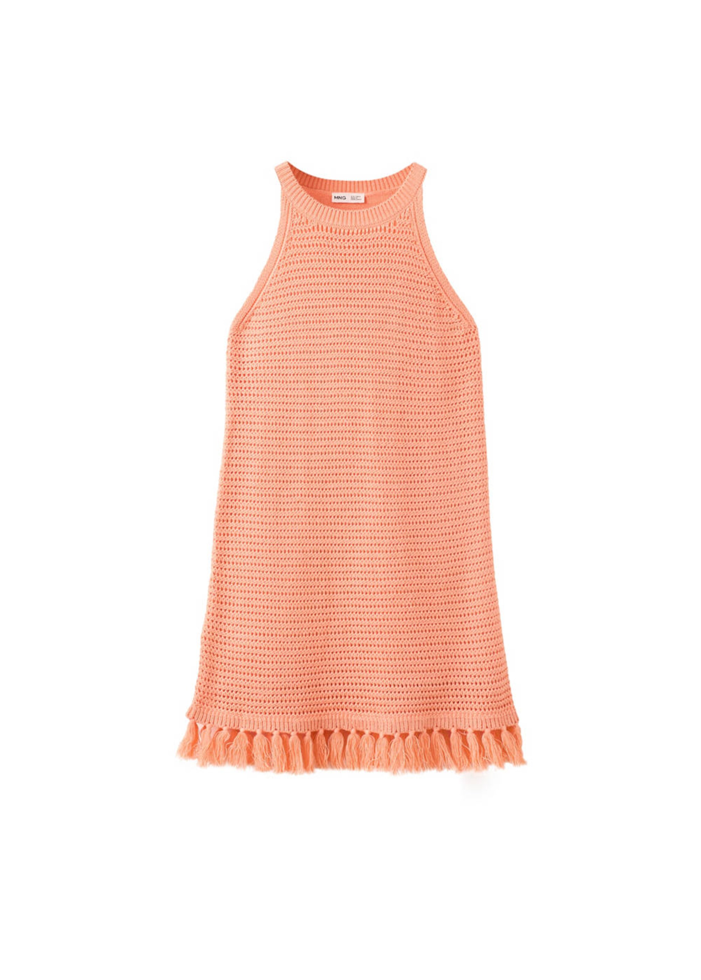 MANGO KIDS Dress 'Pomelo' in Orange: front