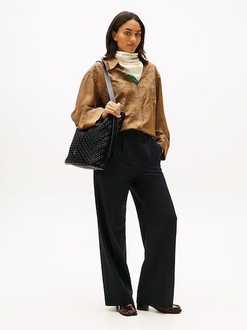 TOMMY HILFIGER Shopper in Schwarz