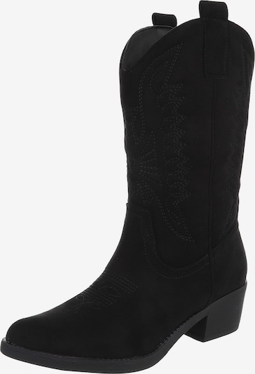Ital-Design Cowboystiefel in schwarz, Produktansicht