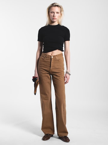 Dr. Denim Regular Jeans 'Echo High Straight' in Bruin
