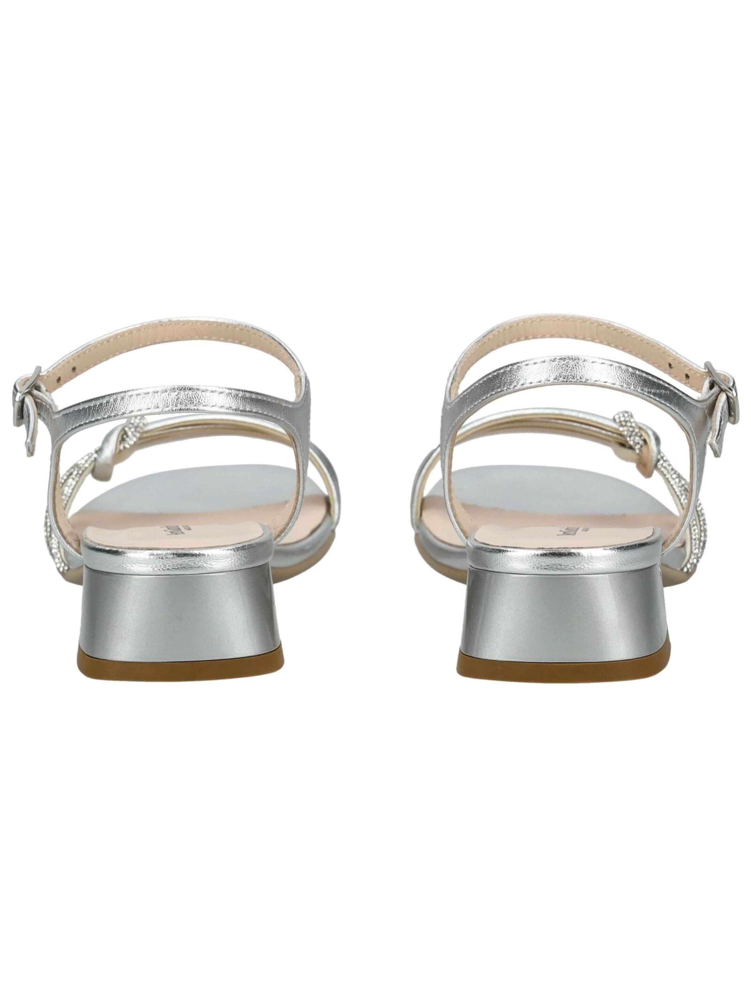 Nero Giardini Riemensandale in Silber