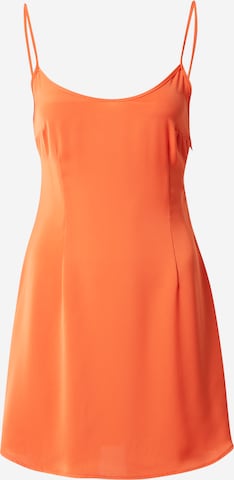 NA-KD Καλοκαιρινό φόρεμα σε πορτοκαλί: μπροστά