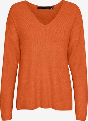 VERO MODA Sweater in Orange: front