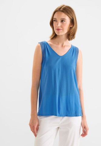 STREET ONE Top in Blauw: voorkant