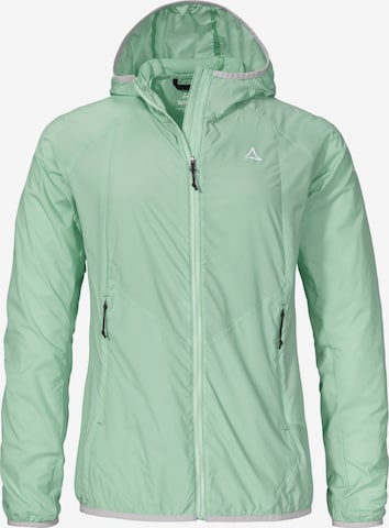 Schöffel Outdoor jacket ' Hiking Jacket Style Wutach WMS ' in Green: front
