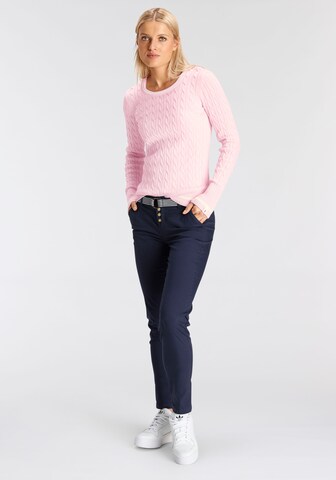 DELMAO Pullover in Pink