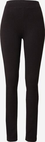 Misspap Skinny Trousers in Black: front