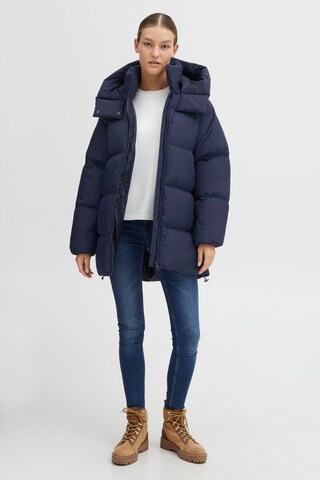 Oxmo Winter Coat 'Oxelie' in Blue