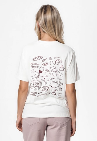T-shirt 'Rendezvous' Kleinigkeit en blanc : devant