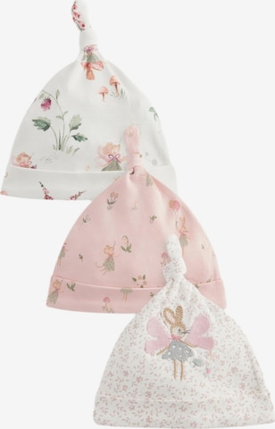 Next Beanie in Pink: front