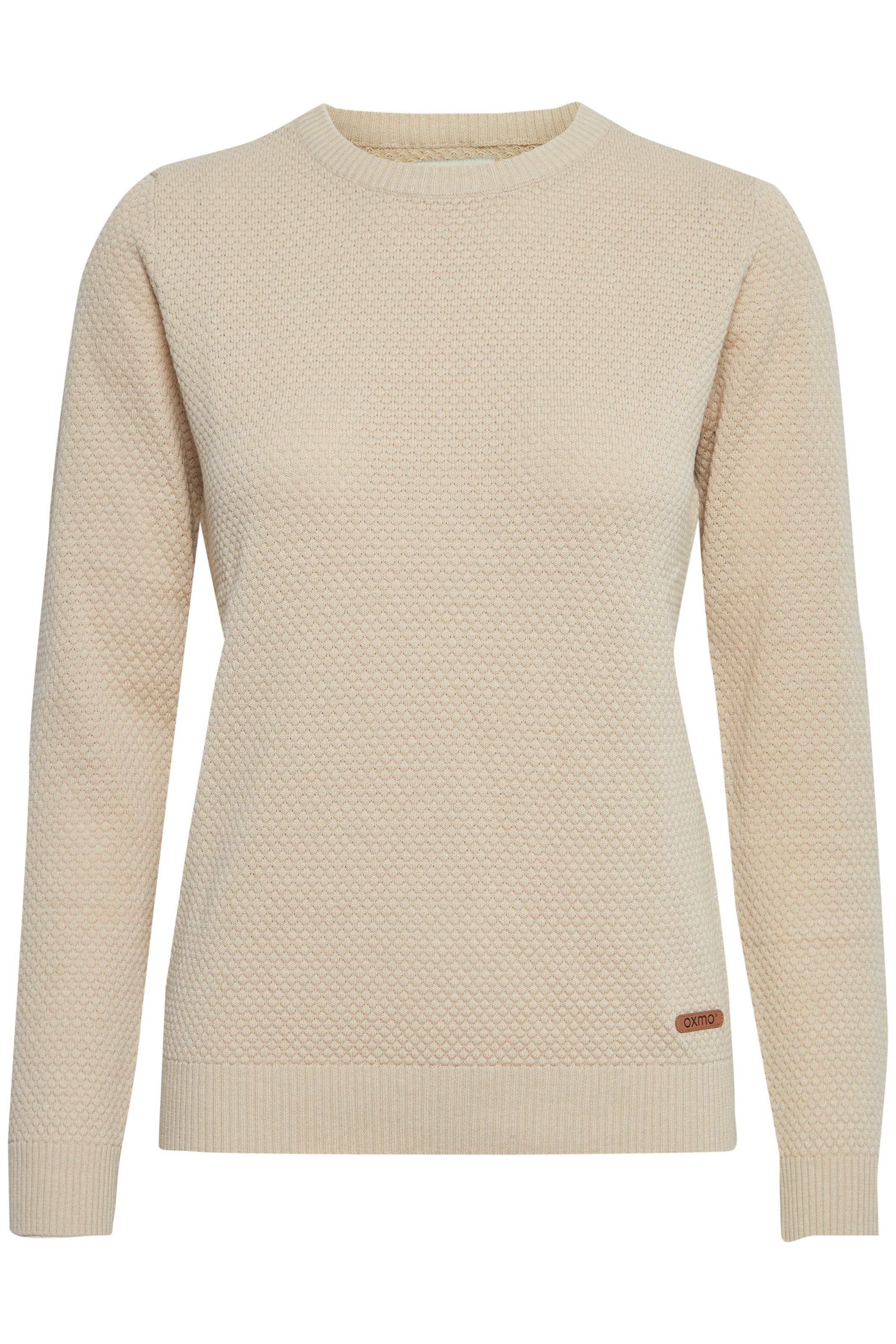 Oxmo Pullover 'Sarah' in Beige: Vorderseite