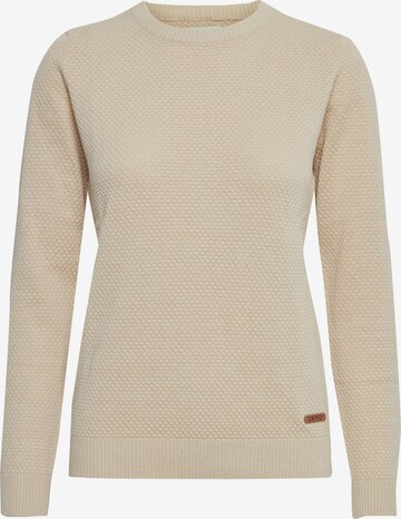 Oxmo Sweater 'Sarah' in Beige: front