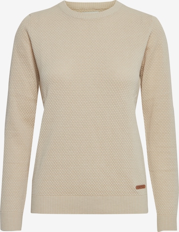 Oxmo Sweater 'Sarah' in Grey: front