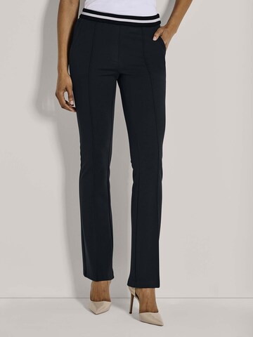 Bootcut Pantalon MADELEINE en bleu : devant