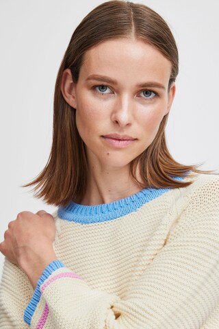 Pull-over 'Oma' b.young en beige