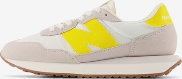 Sneaker low '237' de la new balance pe alb