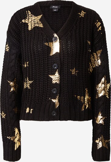 Geacă tricotată Nasty Gal pe auriu / negru, Vizualizare produs