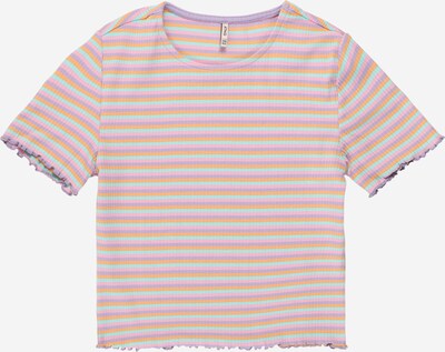 KIDS ONLY Majica 'AMELIA' | voda / pastelno lila / svetlo oranžna / roza barva, Prikaz izdelka