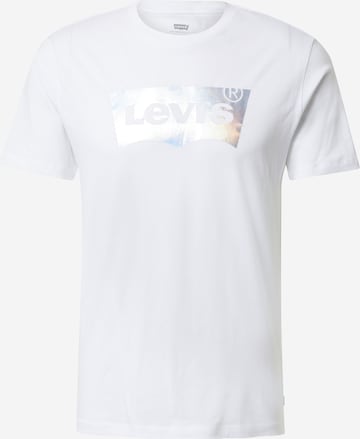 T-Shirt 'Graphic Crewneck Tee' LEVI'S ® en blanc : devant