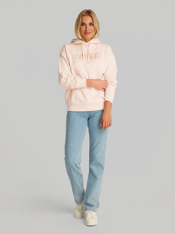 Calvin Klein Jeans Sweatshirt in Pink