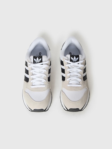 Baskets basses 'ZX 500' ADIDAS ORIGINALS en blanc : au dessus
