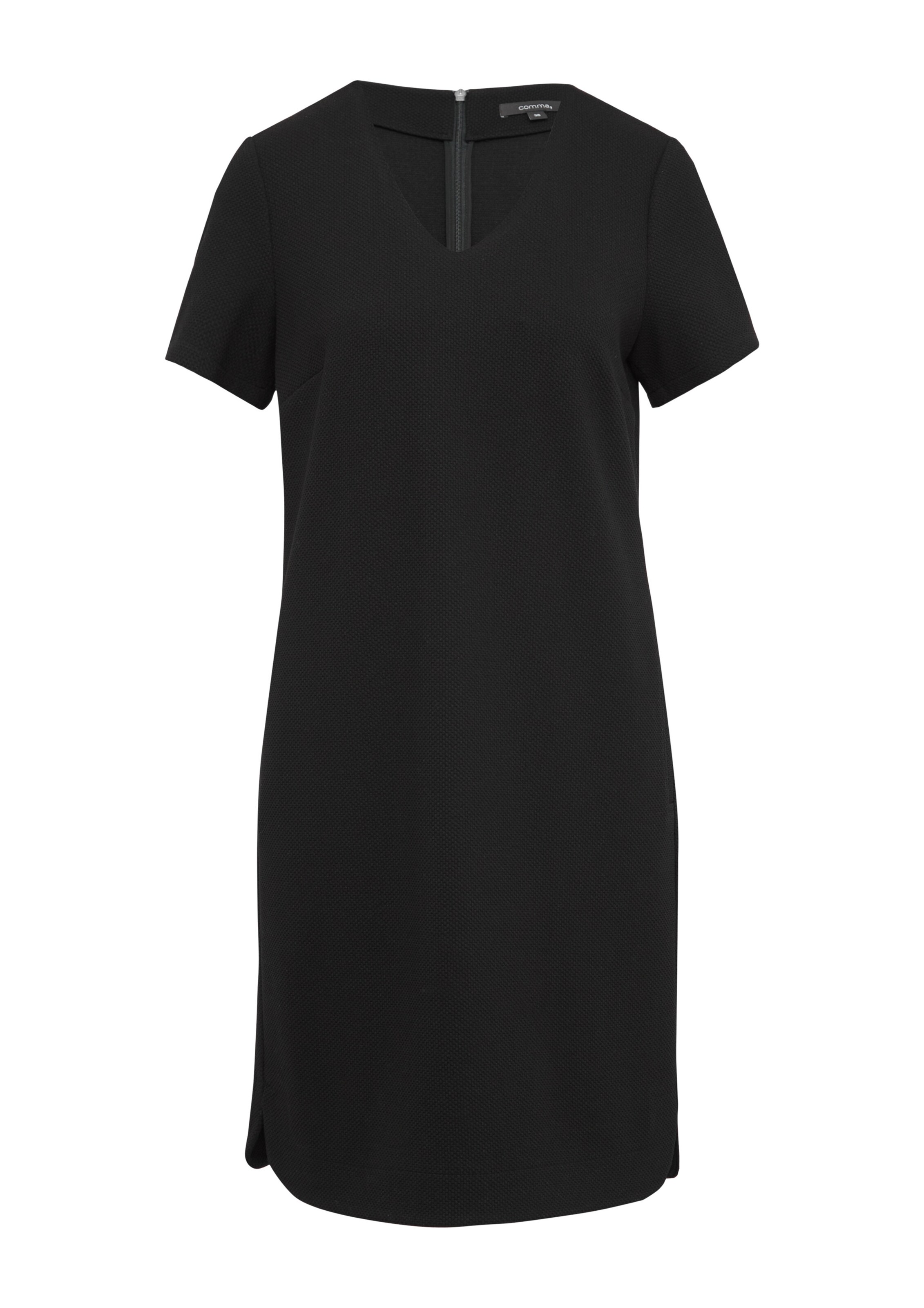COMMA Kleid in Schwarz: Vorderseite