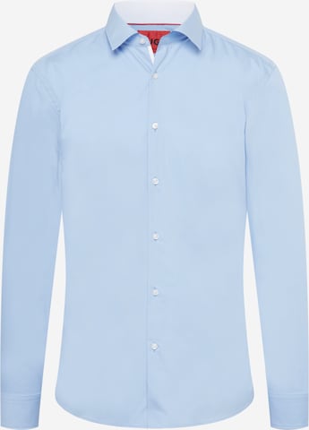 HUGO Red Button Up Shirt 'Ekoy' in Blue: front