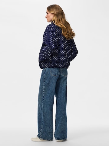 Veste mi-saison 'PCFamilla' PIECES en bleu