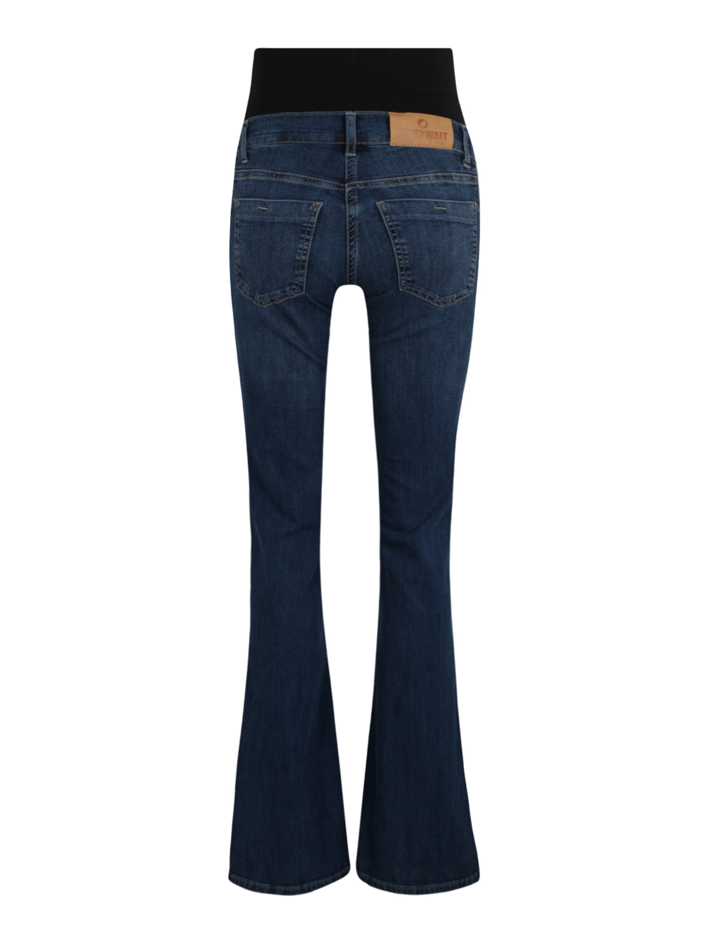 LOVE2WAIT Rozkloszowany krój Jeansy 'Judy' w kolorze niebieski