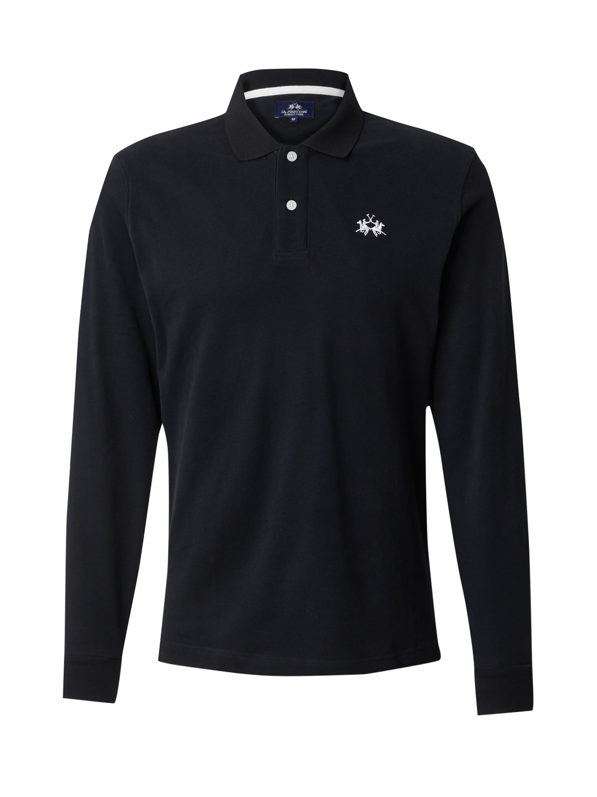 T-Shirt 'XMP004' La Martina en noir : devant