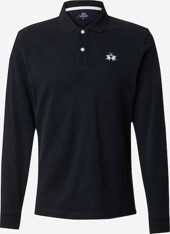 T-Shirt 'XMP004' La Martina en noir : devant