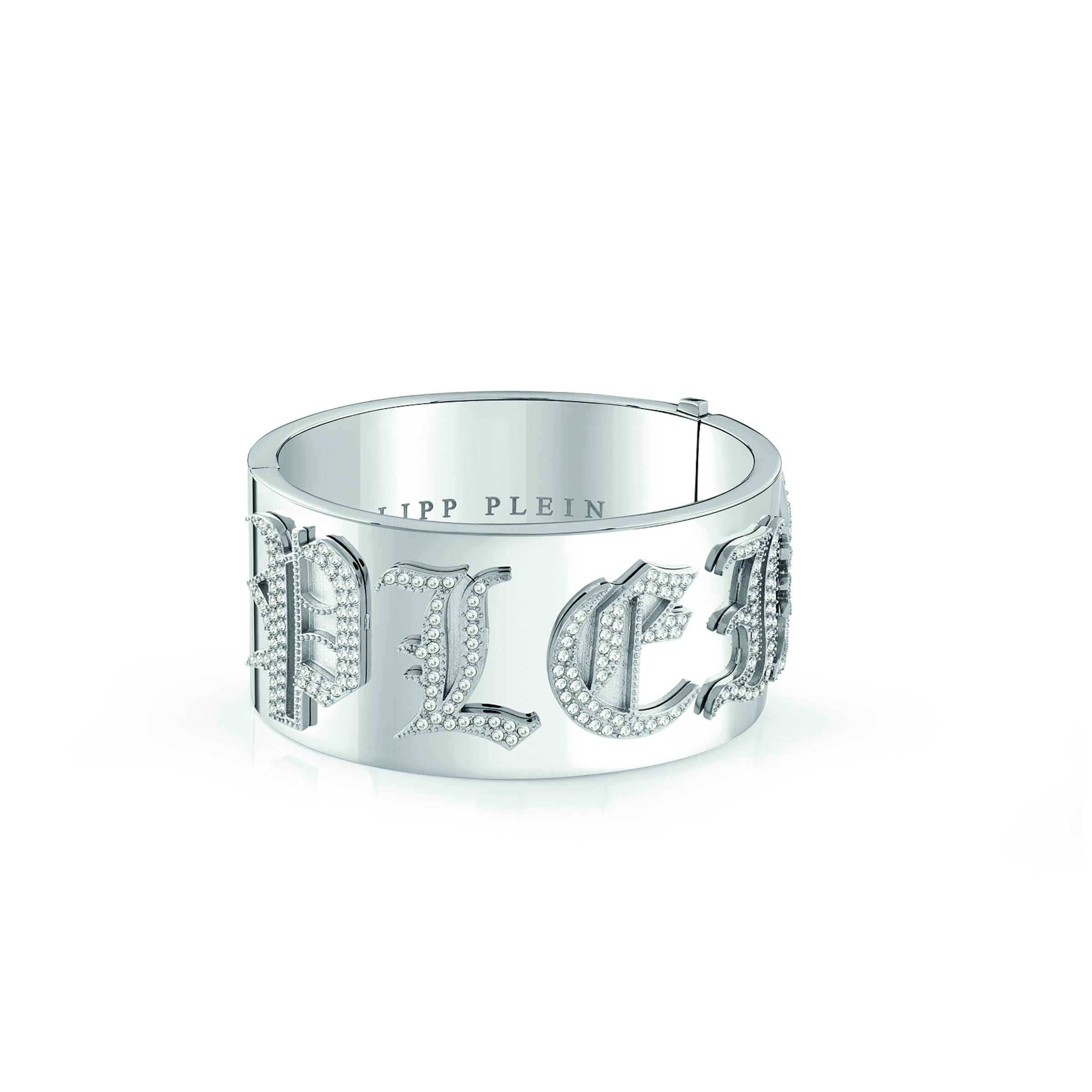 Philipp Plein Jewellery Armband 'Lady Gothic' in Zilver: voorkant
