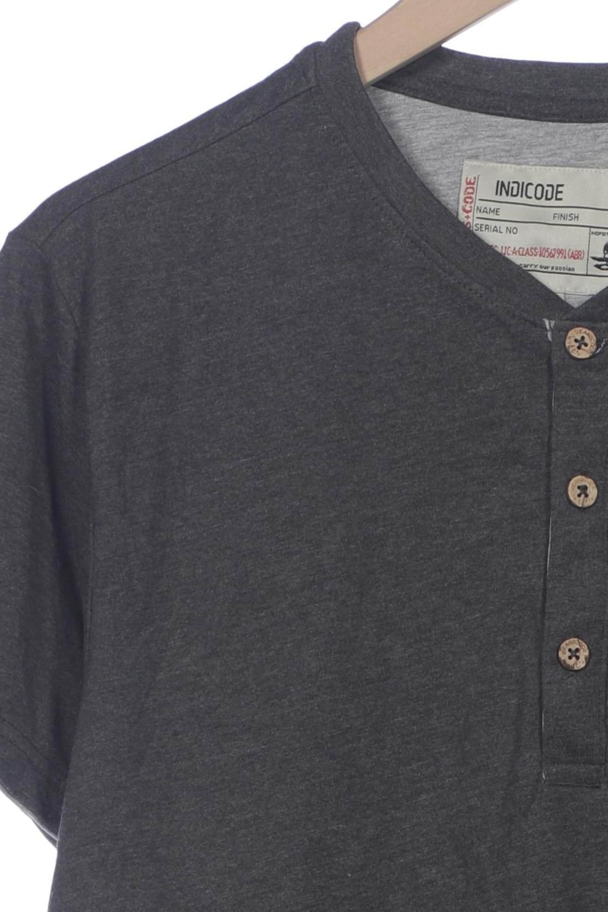 INDICODE JEANS Shirt in L in Grey
