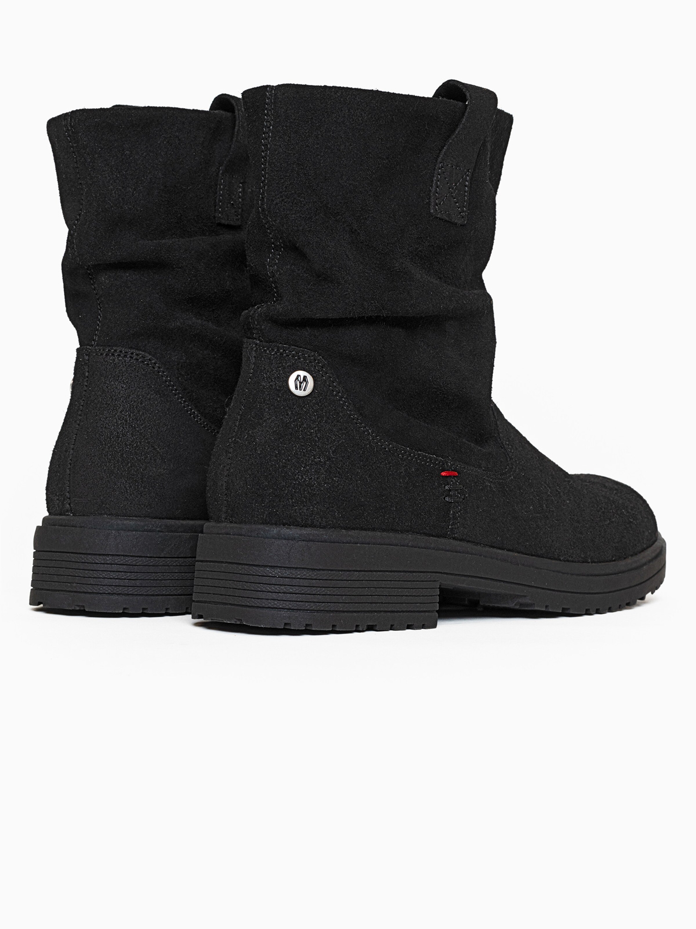 Minnetonka Šnurovacie členkové čižmy 'Joli' - Čierna