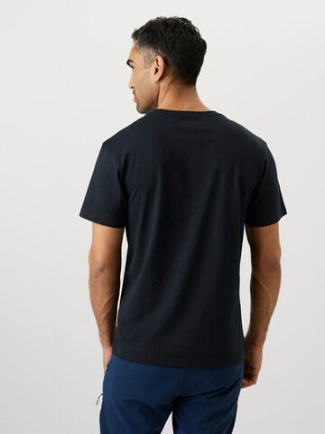 COLUMBIA Toiminnallinen paita 'CSC' värissä musta: takapuoli