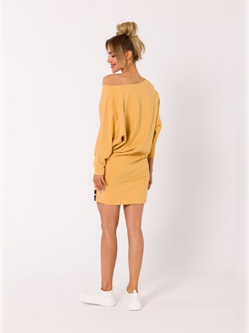 made of emotion - Vestido 'M732' en amarillo