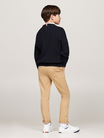 TOMMY HILFIGER Sweater 'ESSENTIAL' in Blue