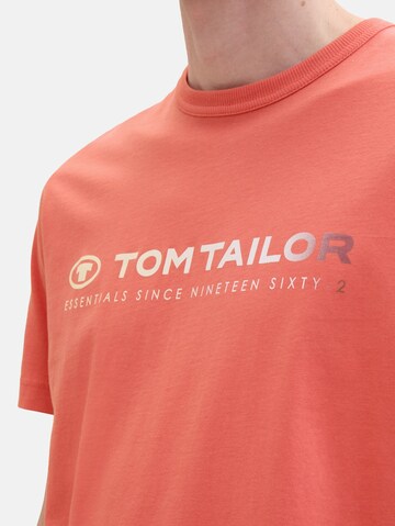 Maglietta di TOM TAILOR in rosso