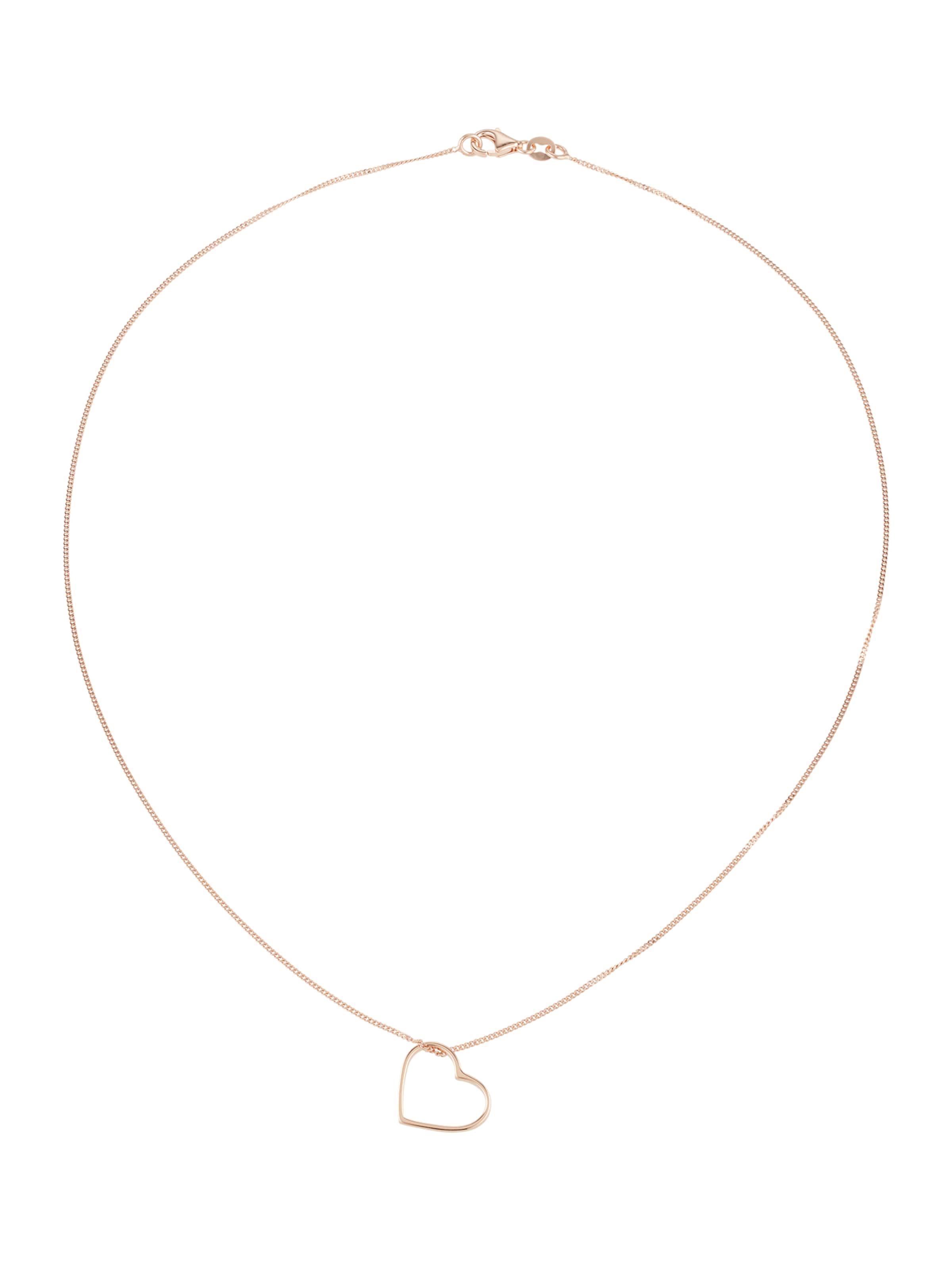 ELLI Necklace &#x27;Herz&#x27; in Gold: front