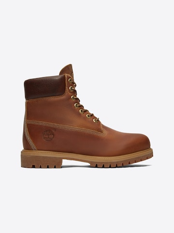 TIMBERLAND Fűzős csizmák - barna