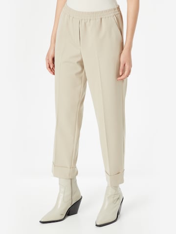 Someday Kalhoty s puky 'Culane' – béžová: přední strana