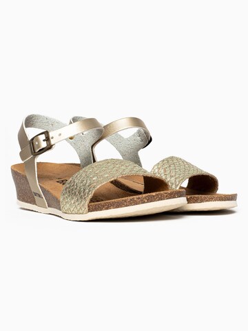 Bayton - Sandalias 'LEGANES' en oro
