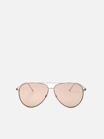 Lunettes de soleil 'Hugo Boss BOSS 1461/S Palladium beige 60/11/140 Women Sunglasses' HUGO BOSS en argent : devant
