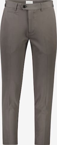 Pantalon à plis Lindbergh en gris : devant