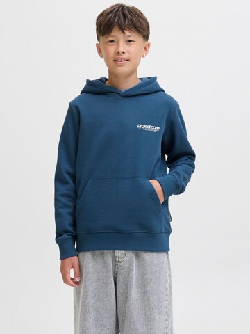 Sweat 'JCOUnion' Jack & Jones Junior en bleu